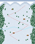 The map of Mistletoe Valley, the first campaign